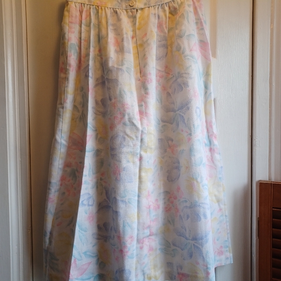 VINTAGE high waisted midi skirt - Picture 2 of 2